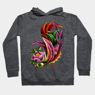 peony firebird Hoodie